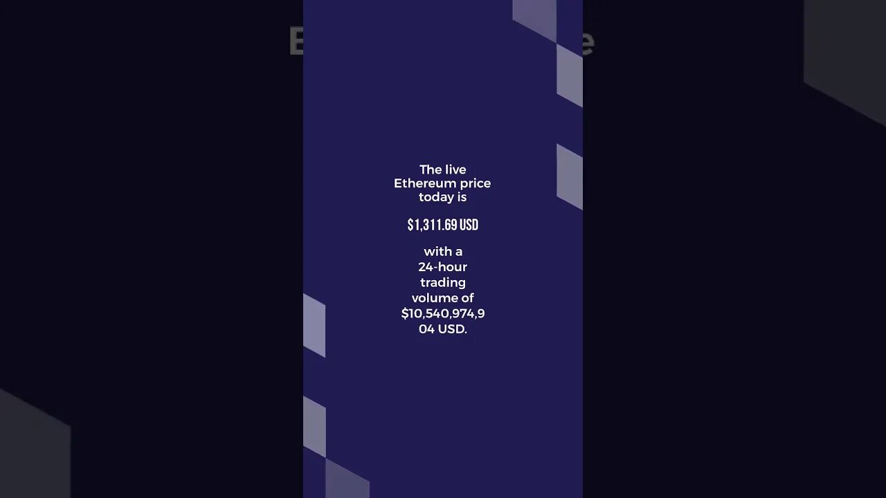 Eth price live data