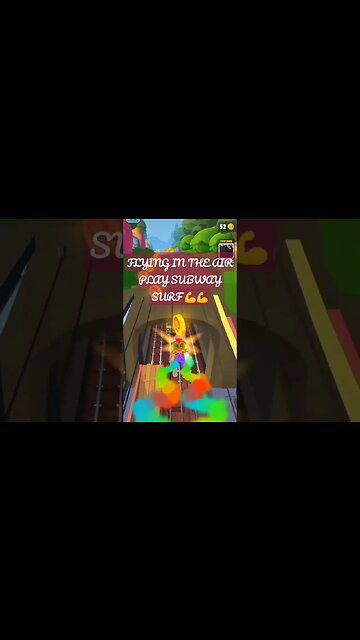FLYING IN THE AIR PLAY SUBWAY SURF 💪