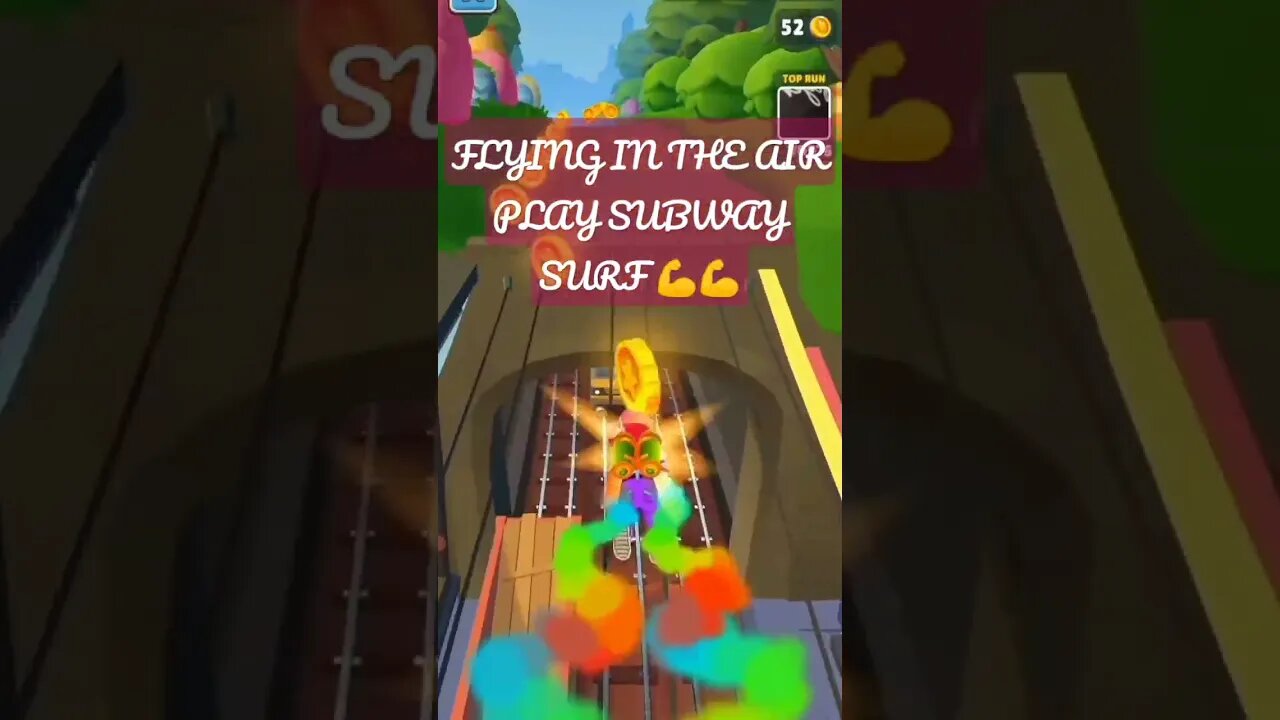 FLYING IN THE AIR PLAY SUBWAY SURF 💪