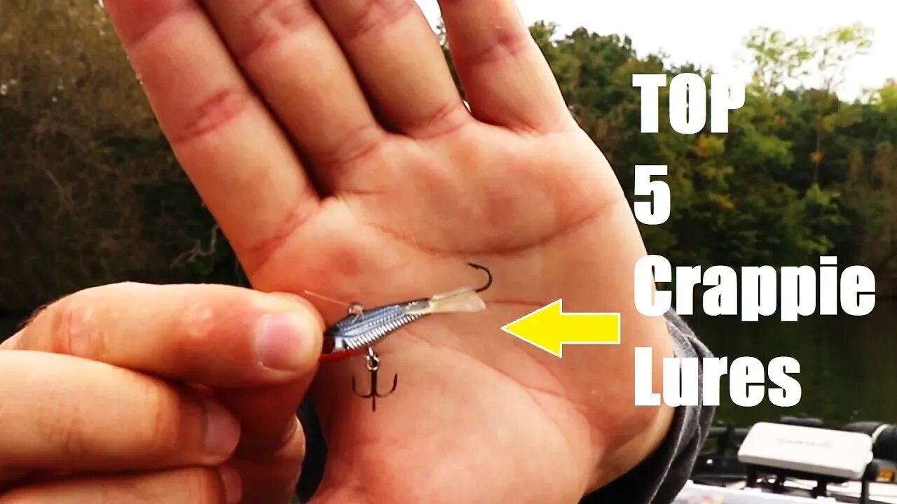 TOP 5 Baits for Fall Crappie (Best Crappie Lures) EP. 17 of 30 Day Challenge