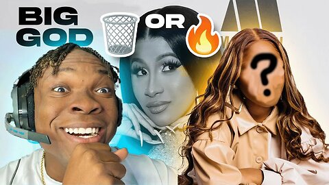 She is Better than Cardi B | "BIG GOD" | REACTION