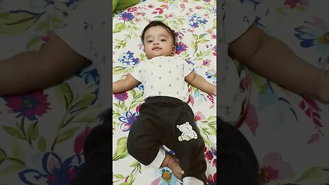 5 months old baby doing morning exercises #shorts #shortsvideo