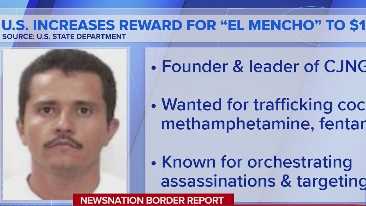 Reward for 'El Mencho' increased to $15M, while Colombian drug lord released | NewsNation Prime