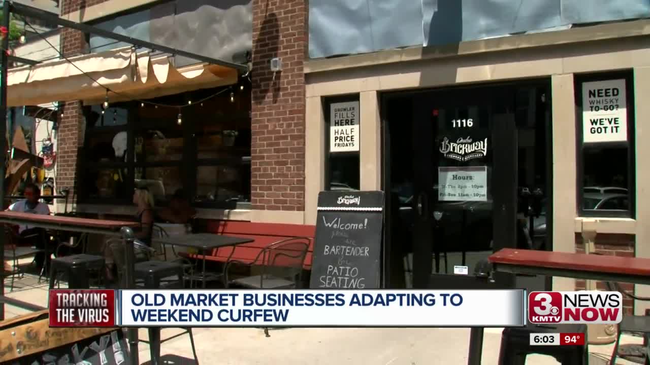 Old Market Businesses Adapting to Weekend Curfew