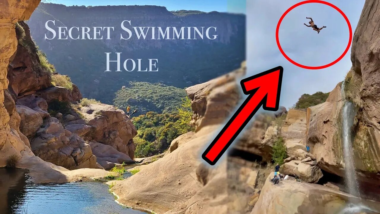 The Most Gorgeous Cliff Jumping Location