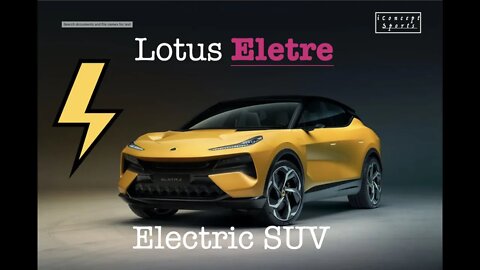 This Lotus Eletre electric SUV looks just like an URUS | iConcept Sports