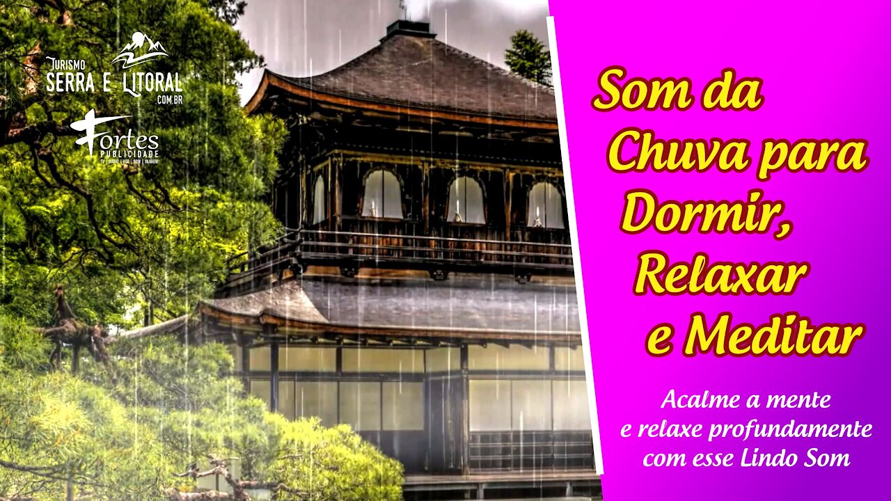 Som da Chuva para Dormir, Relaxar e Meditar - Sound of Rain to Sleep, Relax and Meditate