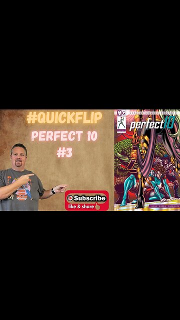 PERFECT 10 #3 Genuine Comics #QuickFlip Comic Book Review Dave Brink, Pow Rodrix #shorts