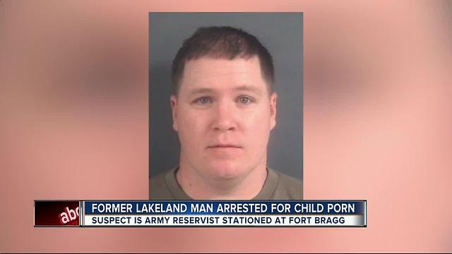 Army Specialist charged with child pornography