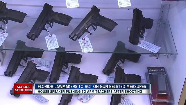 Florida lawmakers to act on gun-related measures