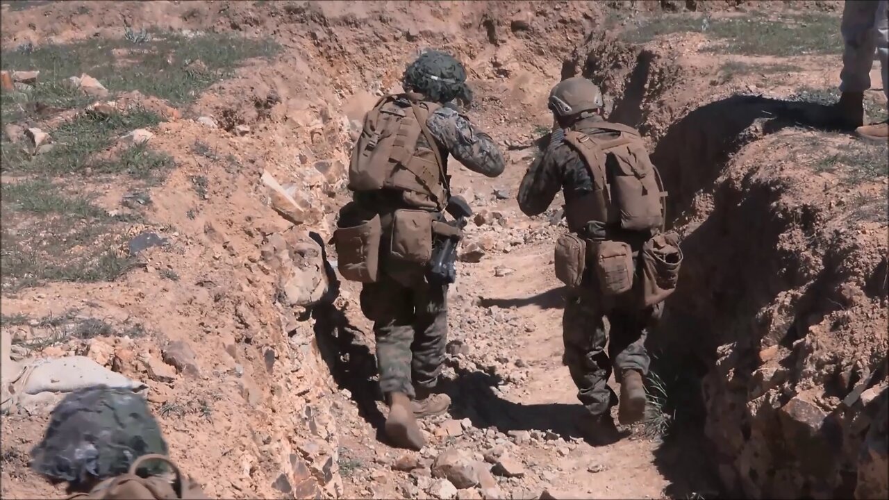 Marines Execute Range 800 During a Battalion Field Exercise (FEX)