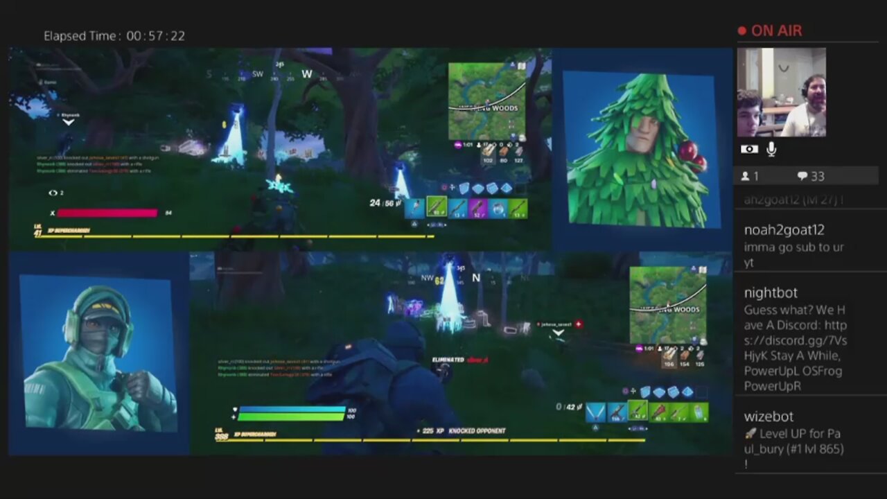 Fortnite Duos Splitscreen