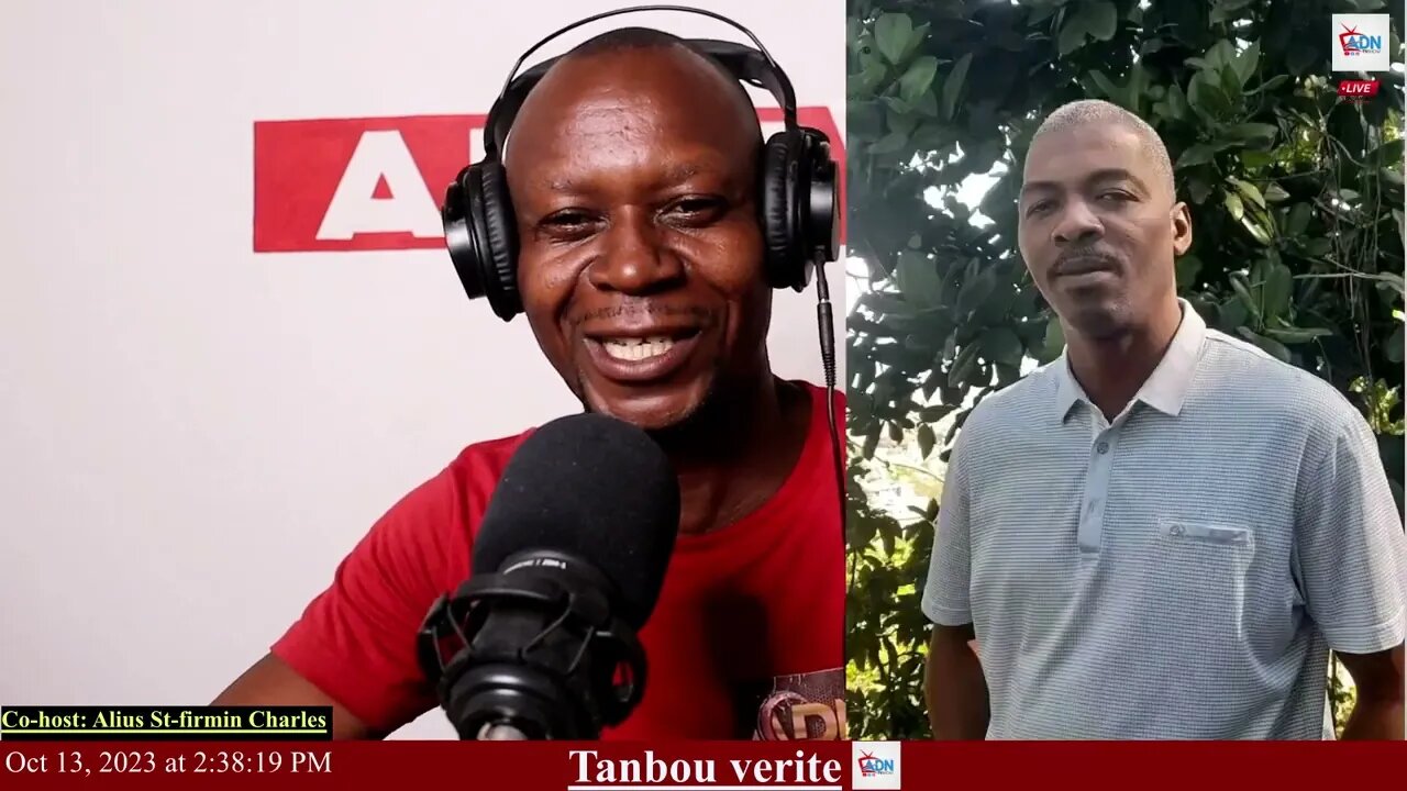 Tanbou verite Co-host: Alius St-firmin Charles anpil koze ak LouBens Abraham sou kesyn frontyè