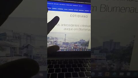 o assassino da machadinha em Blumenau tem muitos antecedentes e deveria estar preso pela justiça pqp