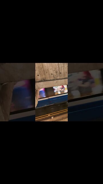 Montréal metro rapid transit #viralvideo #montreal #traintravel #travel #station