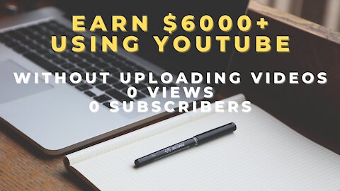 Earn $6000+ Using YouTube WITHOUT UPLOADING Videos! NO SELLING Make Real Money Online