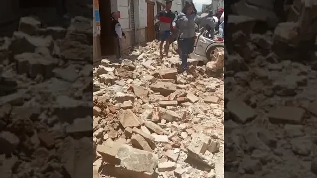 Several fatalities reported after strong earthquake struck the Ecuador region. part 2