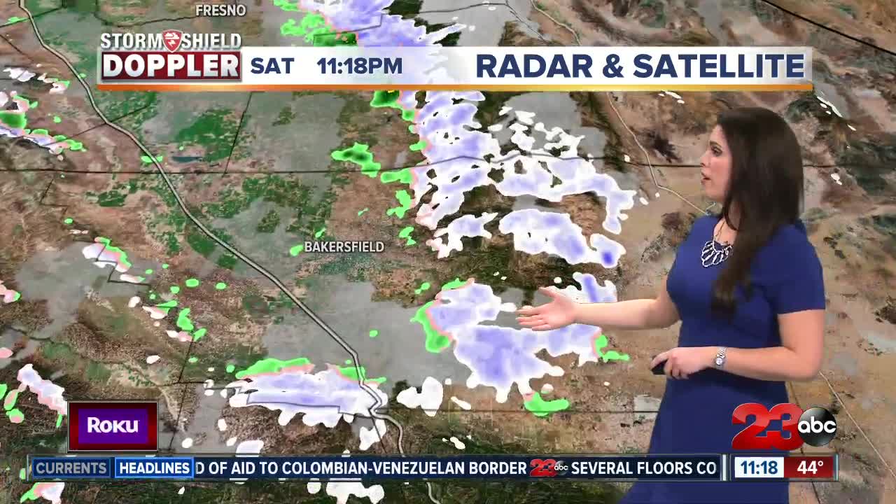 Cold storm moves in overnight into Sunday