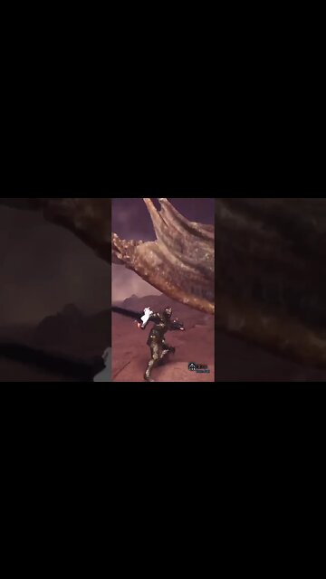 Talk About a Close Call!!! #shorts #monsterhunter #monsterhunterworld