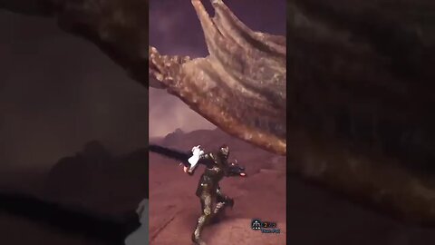 Talk About a Close Call!!! #shorts #monsterhunter #monsterhunterworld