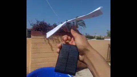 Face The Hot Summer With Funny #Solar Panel Powered Fan #aeroarduino