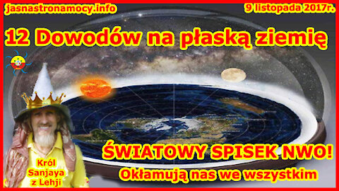 12 Dowodów na płaską ziemię - ŚWIATOWY SPISEK NWO Okłamują nas we wszystkim