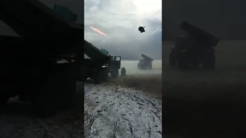 Ukraine Grads Firing