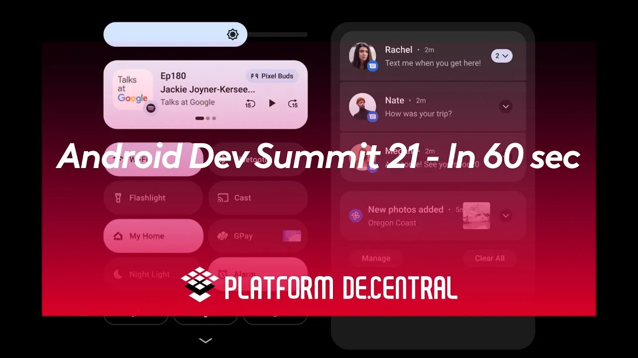 #AndroidDevSummit '21 recap in 60 seconds!