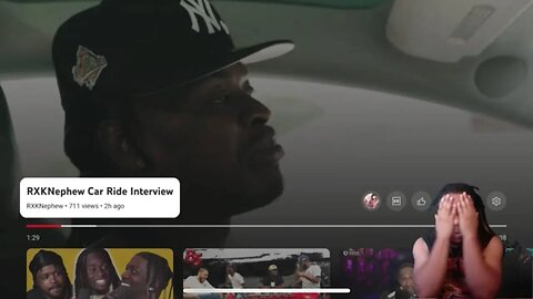 The Most SAVAGE RXKNephew Car Ride Interview reaction
