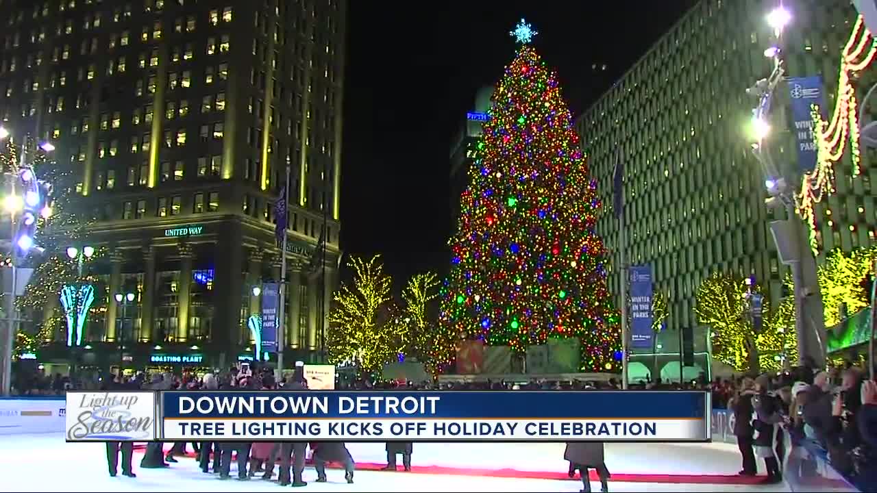 Light up the Season at the 2018 Detroit tree lighting ceremony