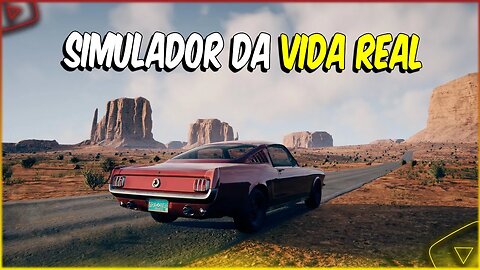 CONSERTEI O MUSTANG NA GARAGEM E PEGUEI ESTRADA ROUTE 66 NOVO SIMULADOR VIDA REAL