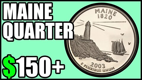 2003 Maine Quarters Worth Money - How Much Is It Worth and Why, Errors, Varieties, and History