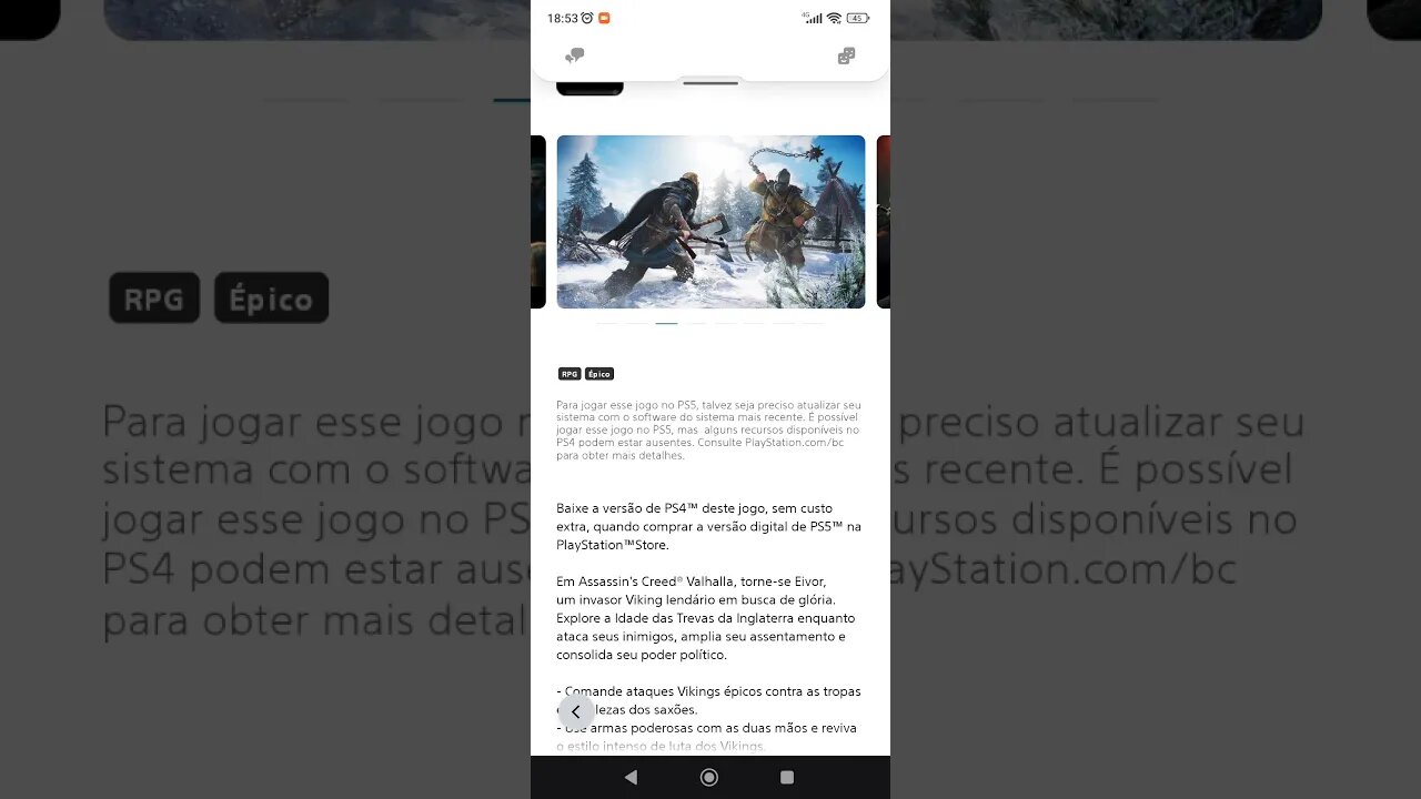 Assassin's Creed Valhalla - Grátis e em promoção por tempo limitado na PlayStation Store