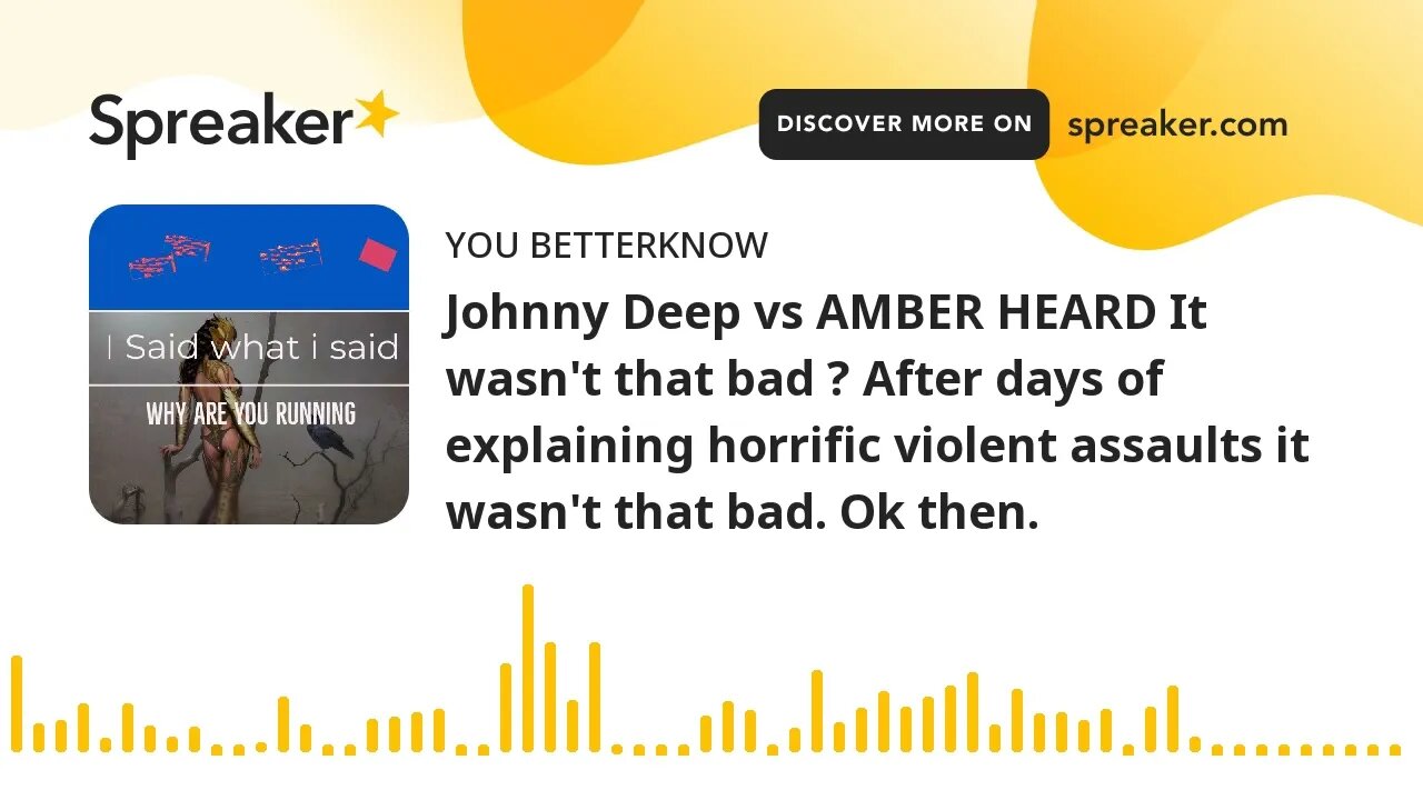 Johnny Deep vs AMBER HEARD It wasn't that bad ? After days of explaining horrific violent assaults i