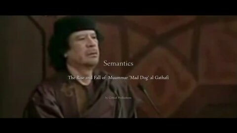 THE RISE & FALL OF GADDAFI