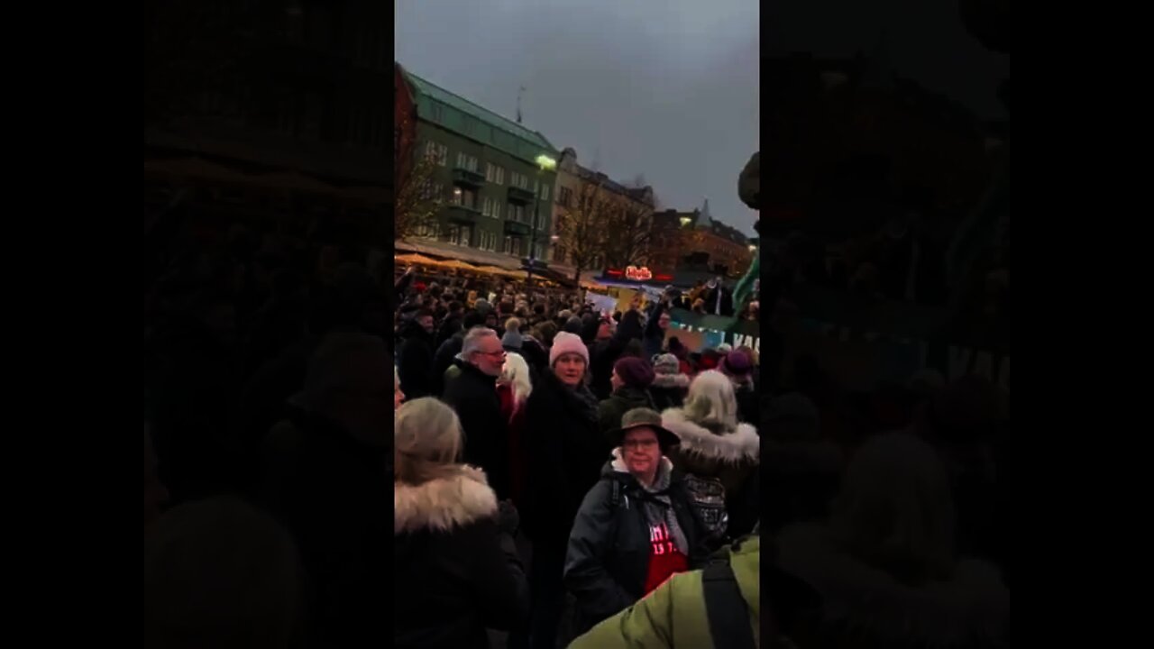 🇸🇪🚨 MALMÖ, SWEDEN RISING UP AGAINST MANDATES