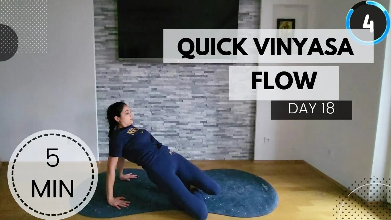 Day 18 - Quick vinyasa flow / NEW HABITS YOGA/ DAISYYOGA