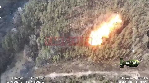 ARCHIVE: Epic. Russia begins Kremennaya forest with UR 77 mine clearing line charge