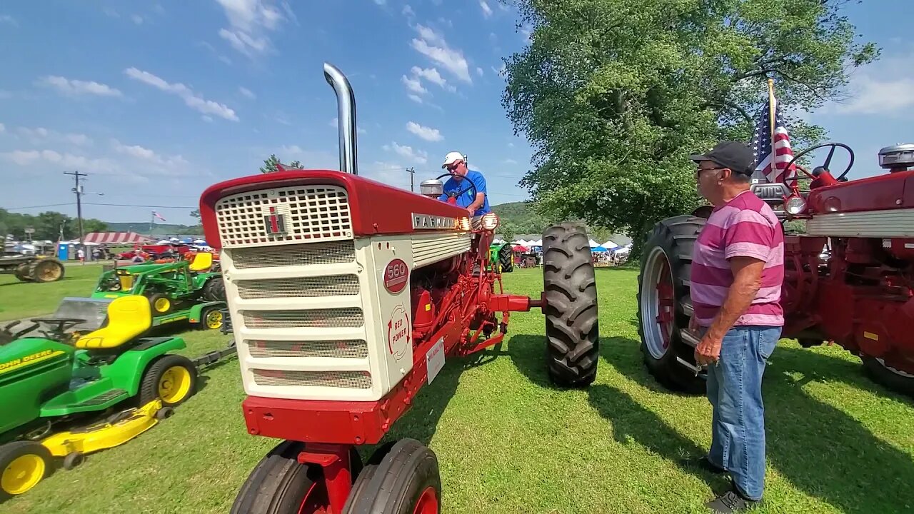 FARMALL 560 COLD START 🥶