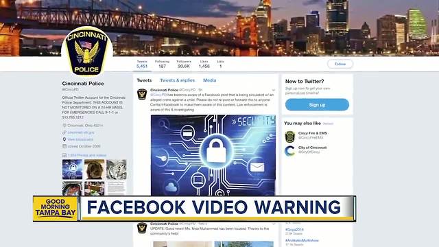 Disturbing video displaying illegal acts circulating on social media