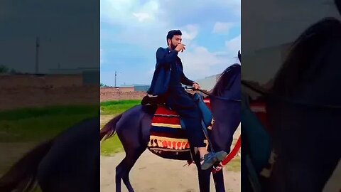 Rajpoot 🤞#shortsviral #enjoy #horse #riding #vlog #entertainment