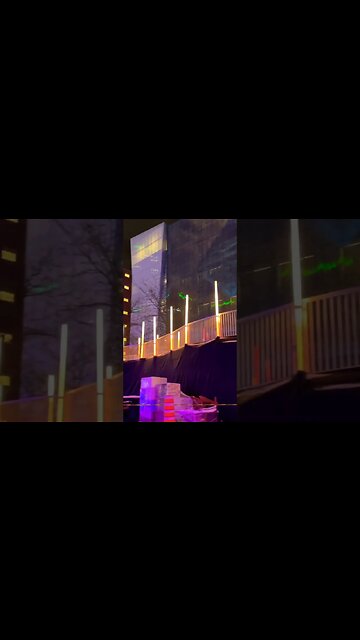 Ice skating new installation