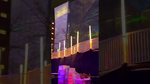 Ice skating new installation
