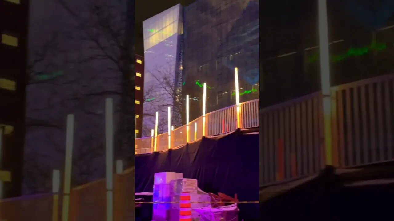 Ice skating new installation