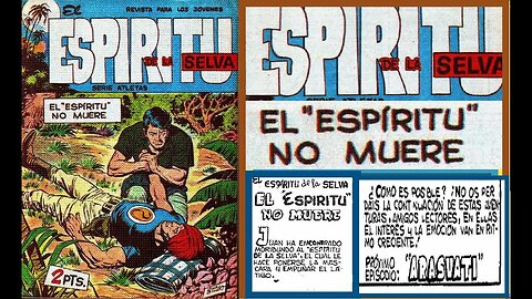 EL ESPIRITU DE LA SELVA 3 NO MUERRE #museudogibi #gibi #quadrinhos #comics #historieta