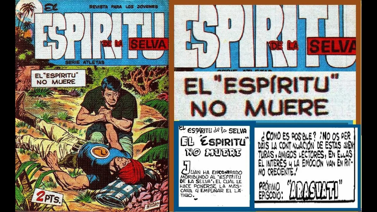 EL ESPIRITU DE LA SELVA 3 NO MUERRE #museudogibi #gibi #quadrinhos #comics #historieta