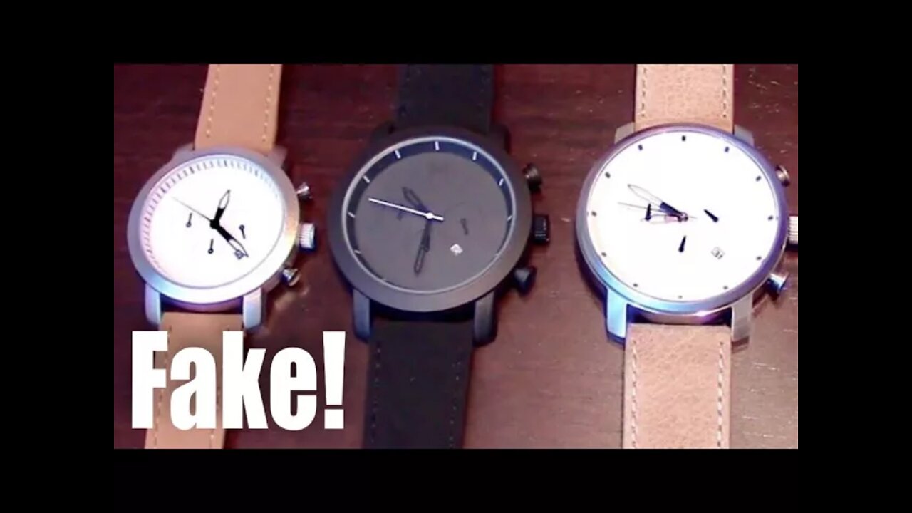 Beware of fake MVMT Chrono watches!