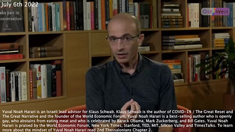 Yuval Noah Harari | "Humanity Is Now on the Verge of the Age of the Abyss. We Need to Build a Better Global Order That Will Reign In Famine, Plague and War."