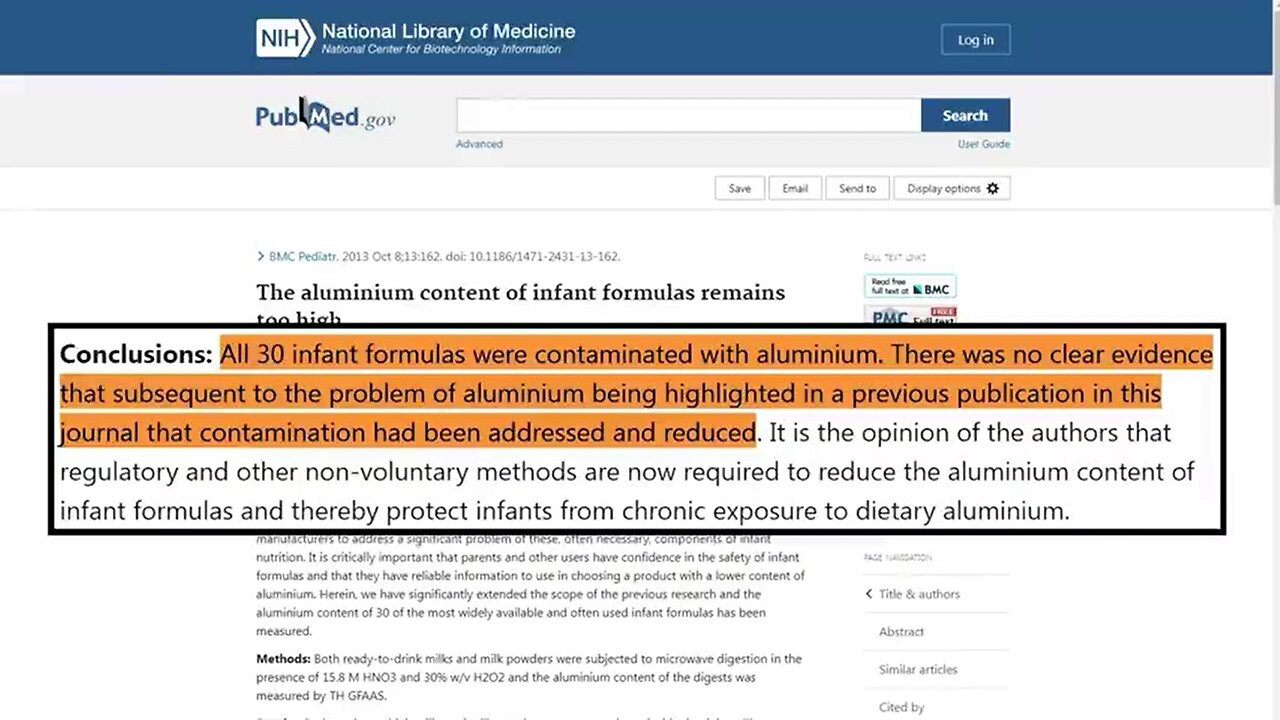 Scary Baby Formula Contamination