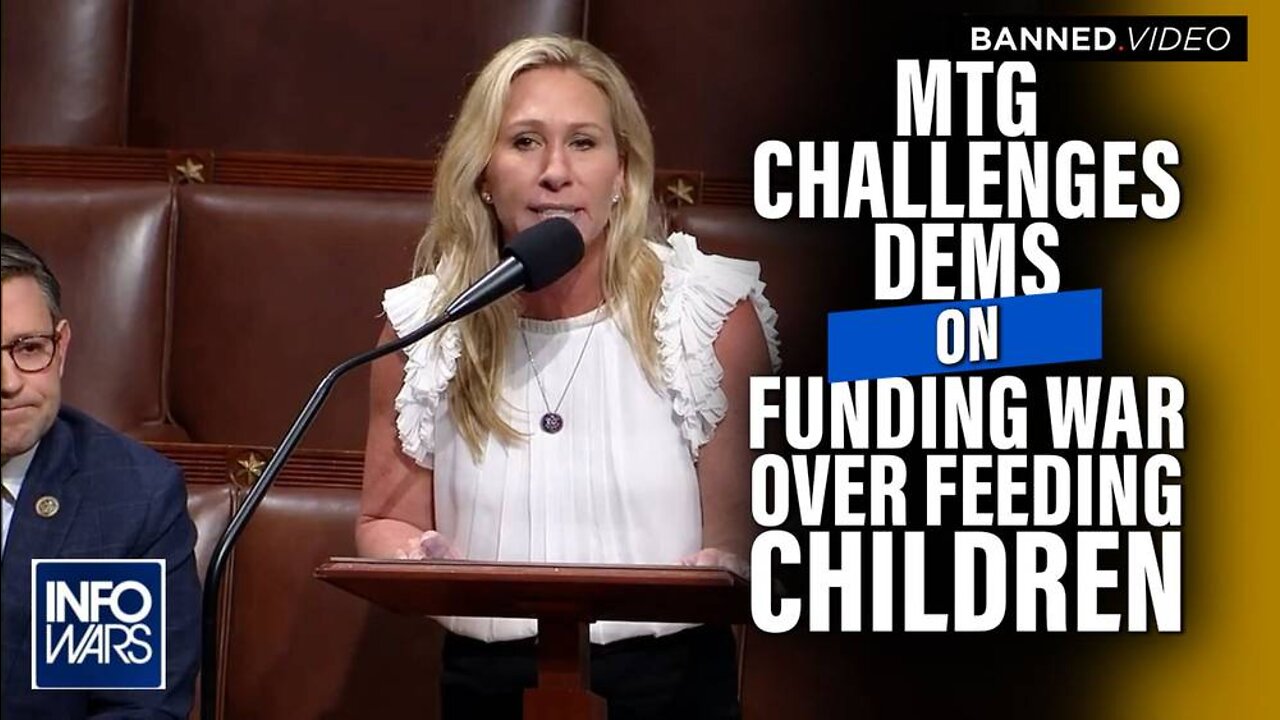 MTG Challenges Dems for Funding Ukraine War Over Feeding American Children